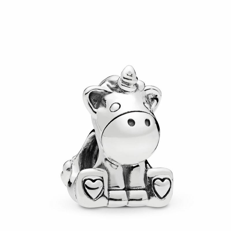 Pandora Australia Bruno the Unicorn Charm - Sterling Silver | RBAKJQ096